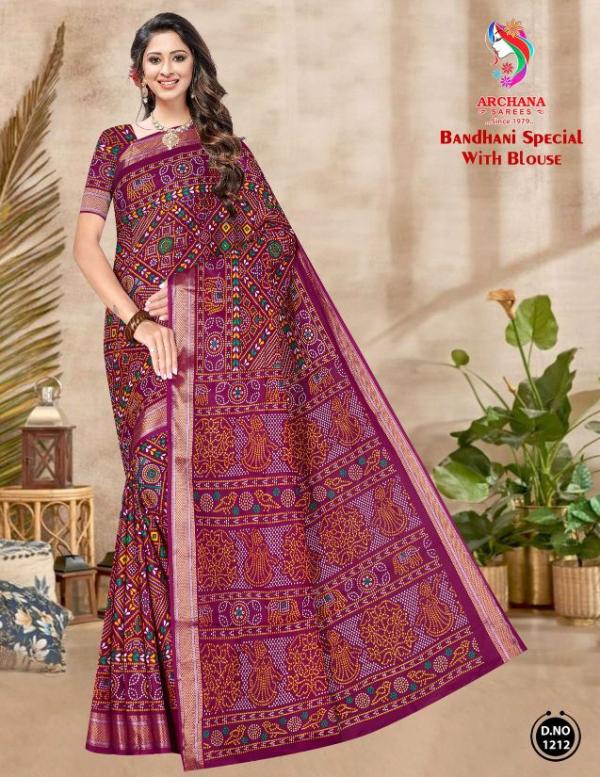 Archana Bandhani Special – Cotton sarees